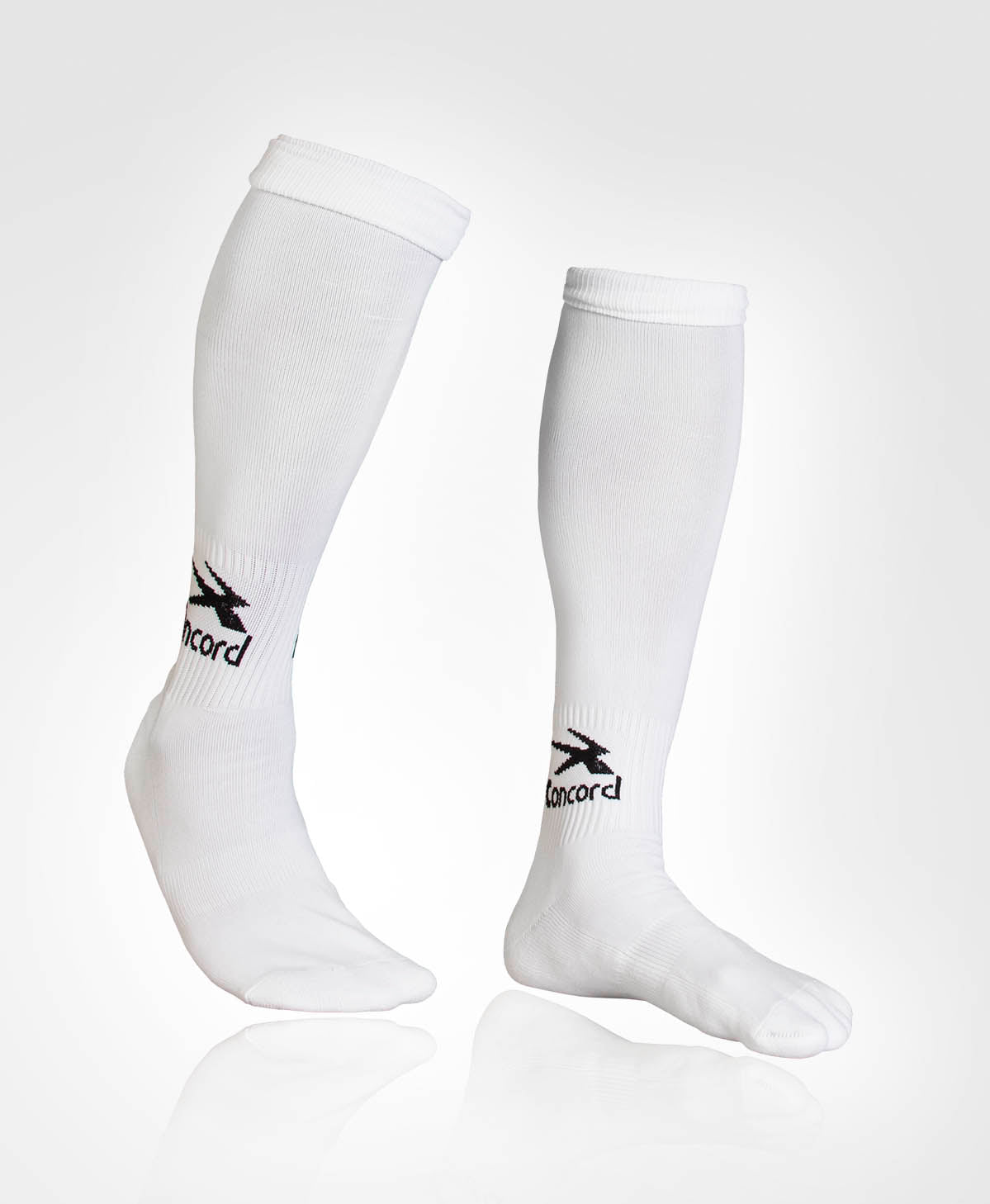 Soccer Socks M0180 White/Black – ConcordUSA